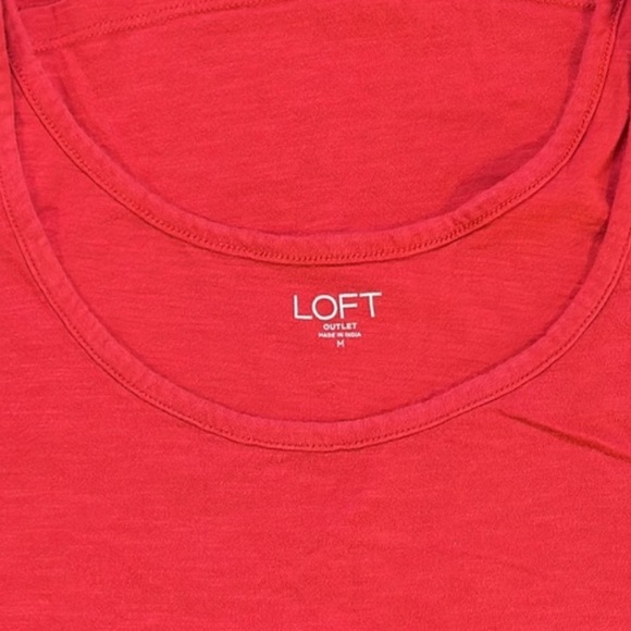 M LOFT Outlet tank top, red - Picture 3 of 7